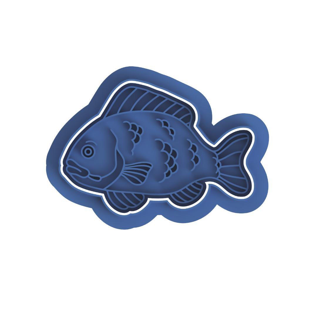 Fish #2 Cutter/Stamp