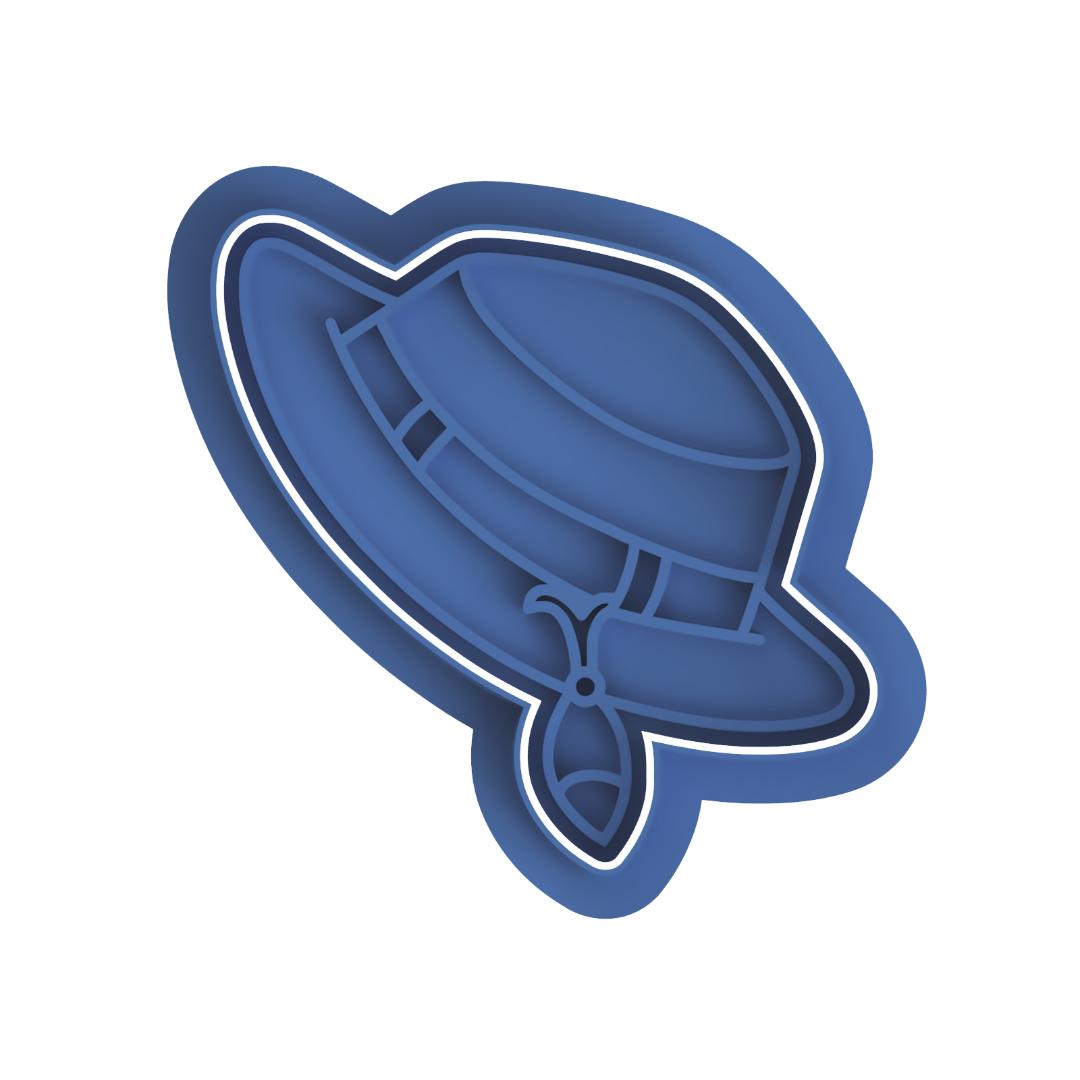 Fishing hat #2 Cutter/Stamp