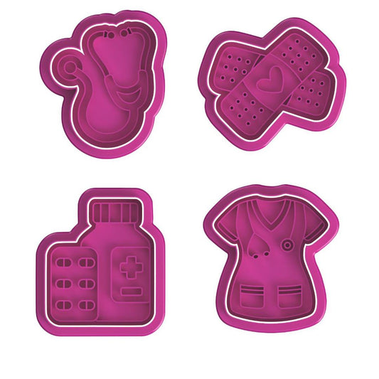 Nurse Set #2 Cutter & Stamp