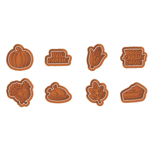 Thanksgiving set #3 Stamp & cutter