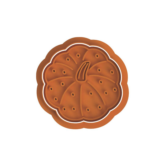 Top of Pumpkin with dots Stamp & cutter