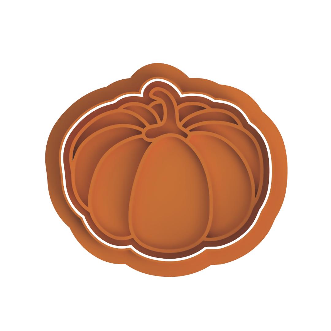 Pumpkin #4 Stamp & cutter
