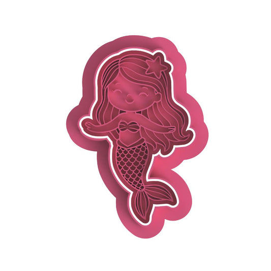 Mermaid #3 Cutter/Stamp