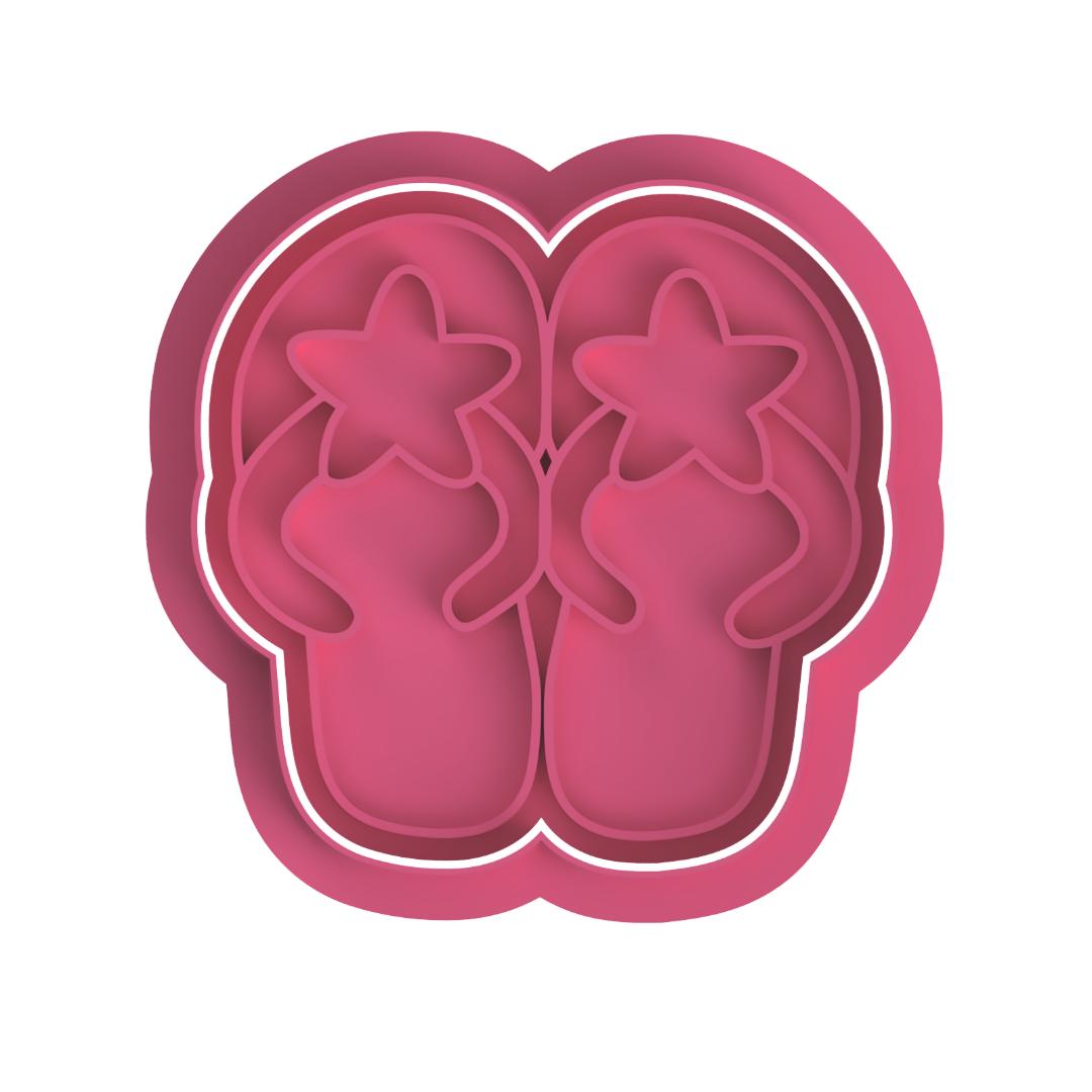 Beach Sandals Cutter/Stamp