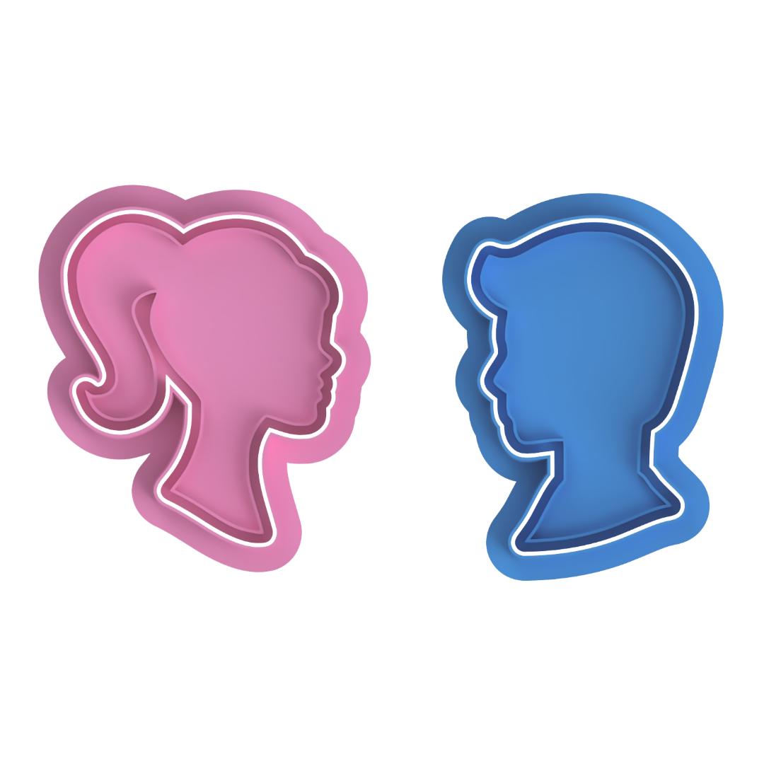 Ken & Barbie  Stamp/cutter