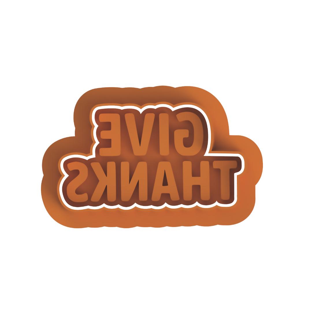 Give Thanks Stamp & cutter