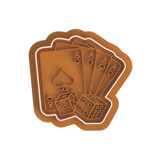Casino Cards Stamp/Cutter