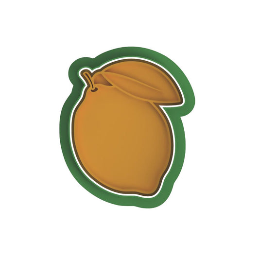 Lemons with leaves Cutter/Stamp