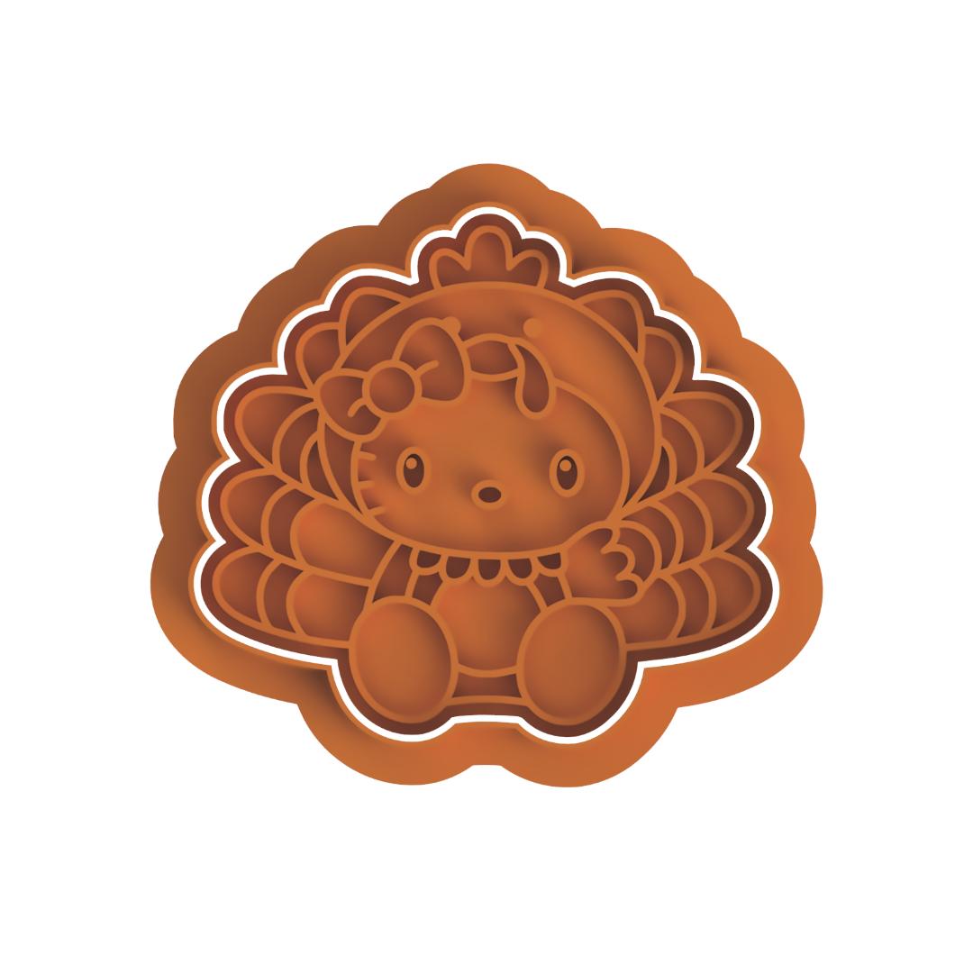 Kitty Turkey Stamp & cutter