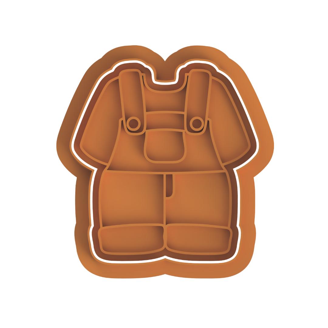 Babyboy Overalls Stamp/Cutter