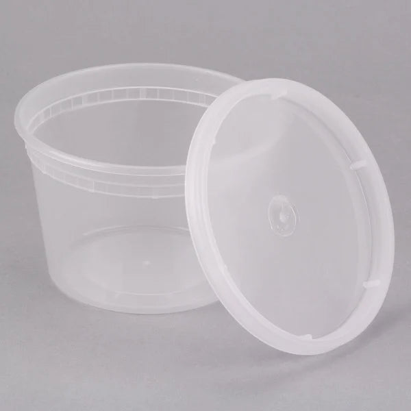 Microwavable Translucent Plastic Deli Container