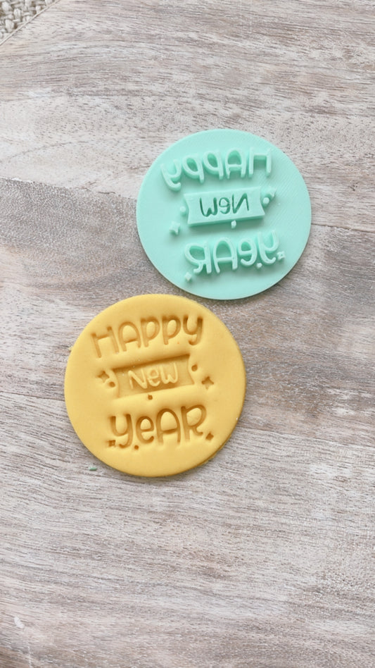 Happy New Year Embosser