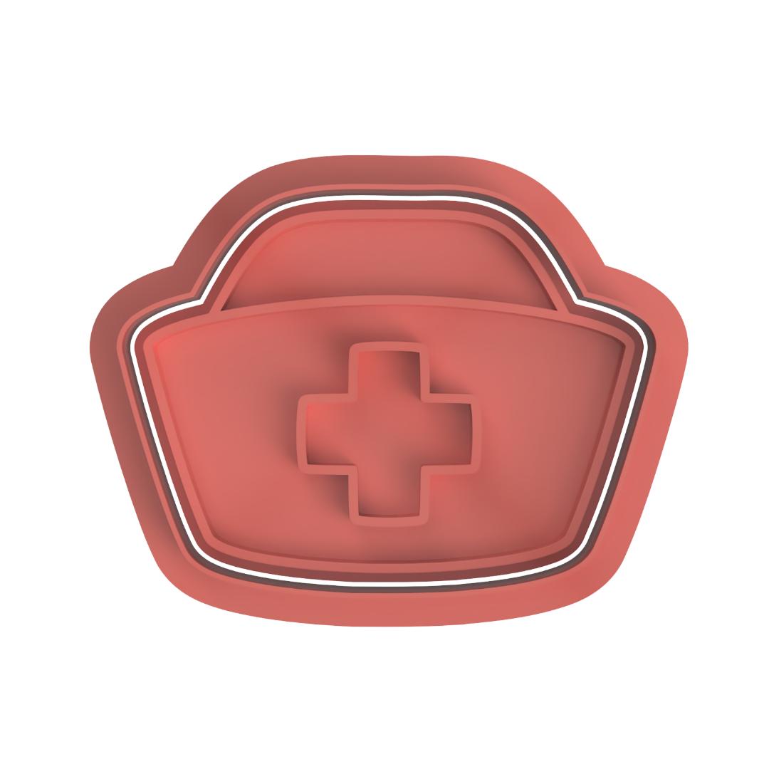 Nurse Hat Cutter/Embosser Set