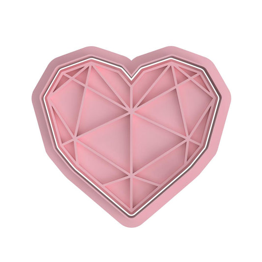 Geometric Heart Cutter
