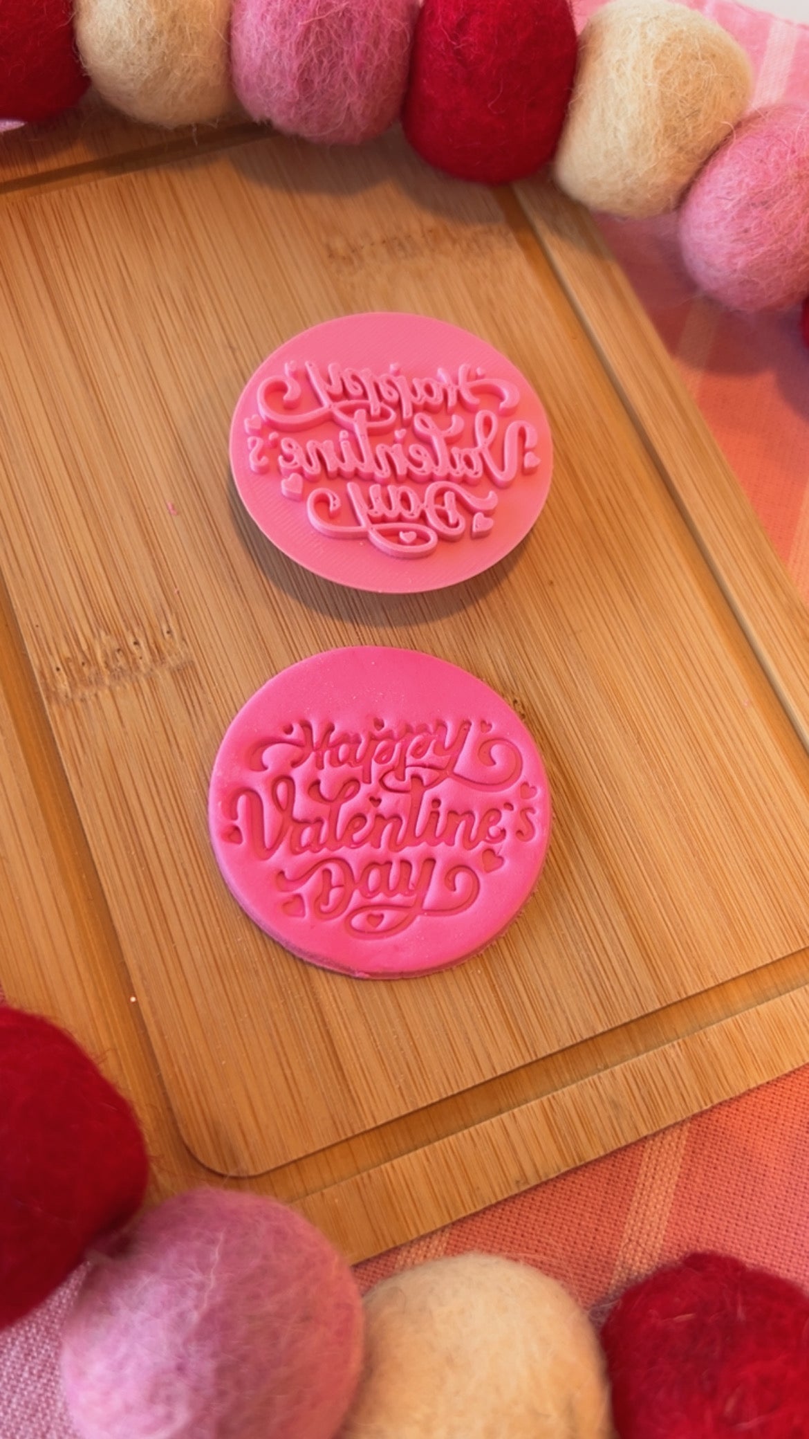 Happy Valentine’s Day Round Stamp #3 2026
