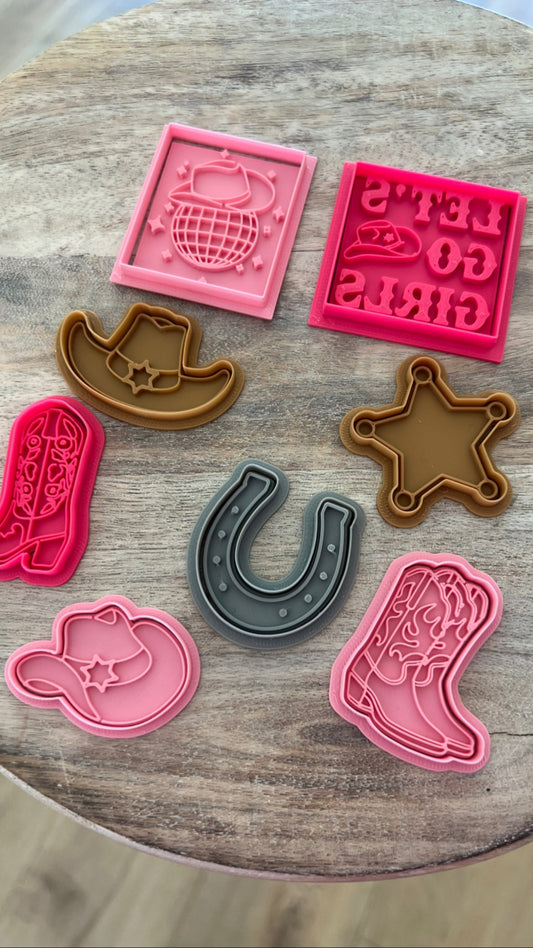 Disco Cowgirl Cutter/Embossers
