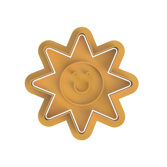 Sun Happy face  Cutter/embosser