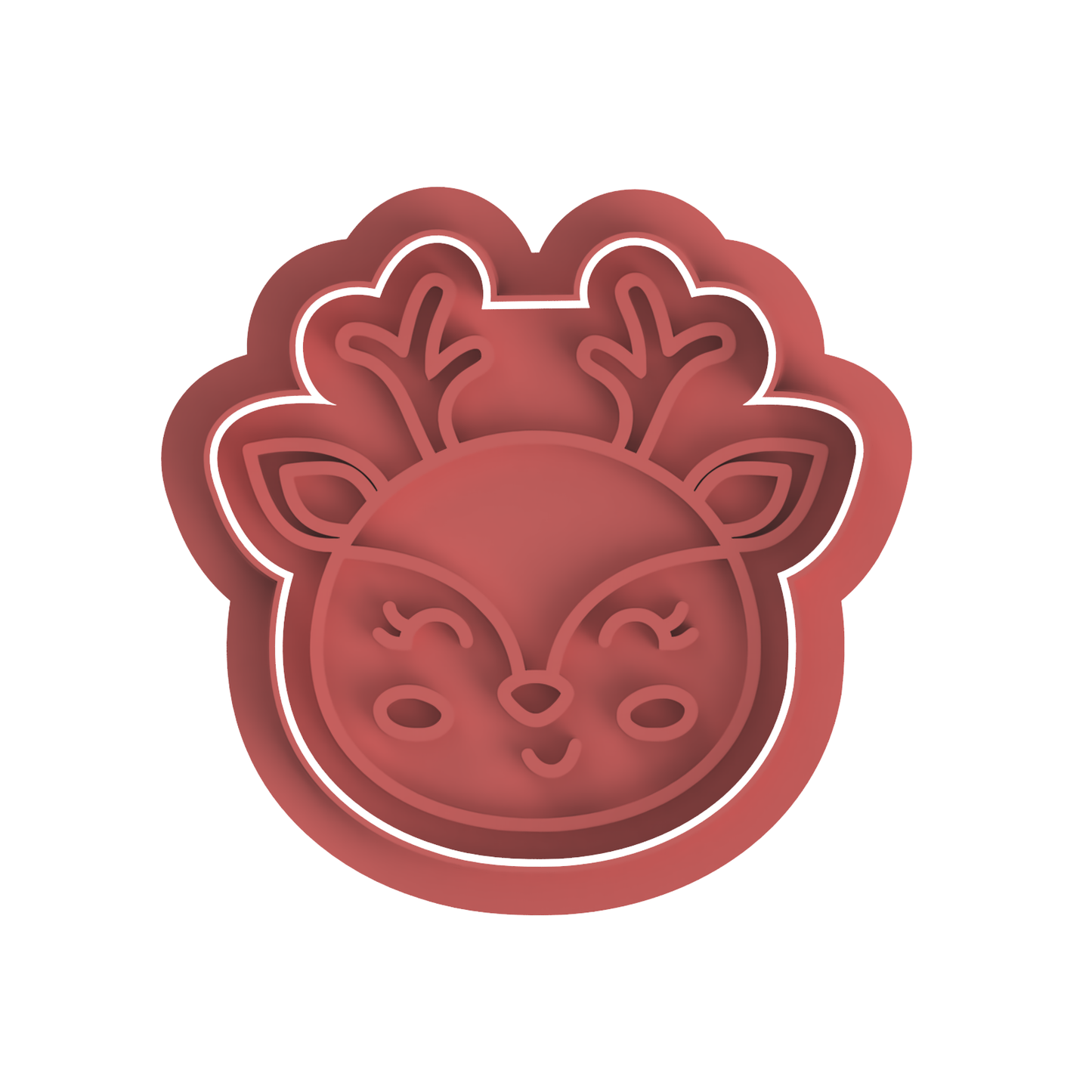 Deer Face Cutter Stamp