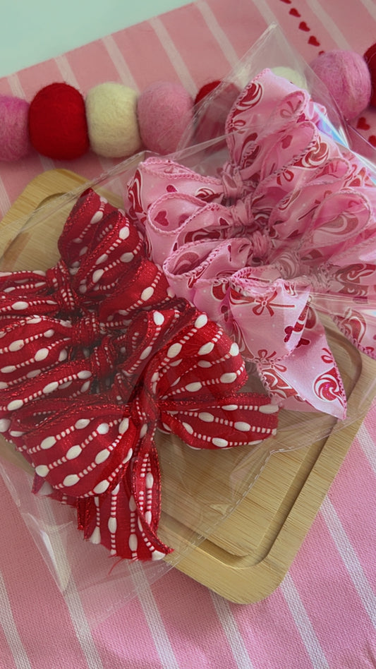 Valentines Bows set #12