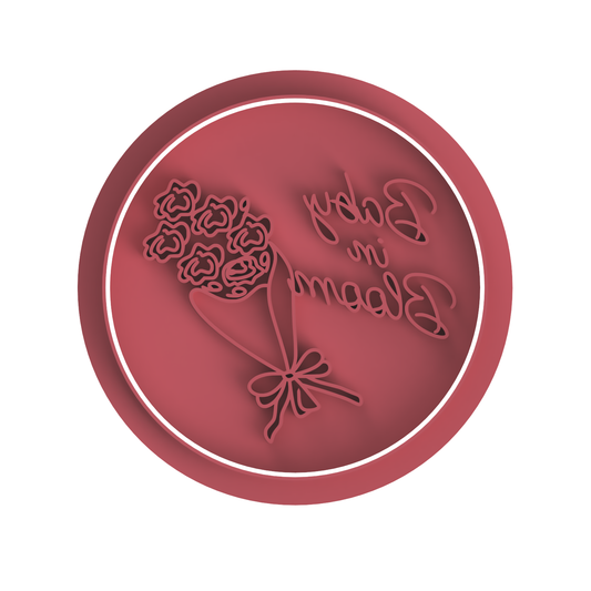 Baby in bloom stamp 3