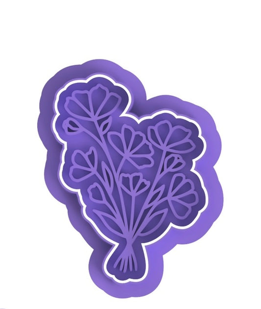 Floral bouquet Cutter / stamp