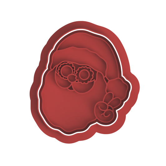 Groovy Santa Cutter/Stamp