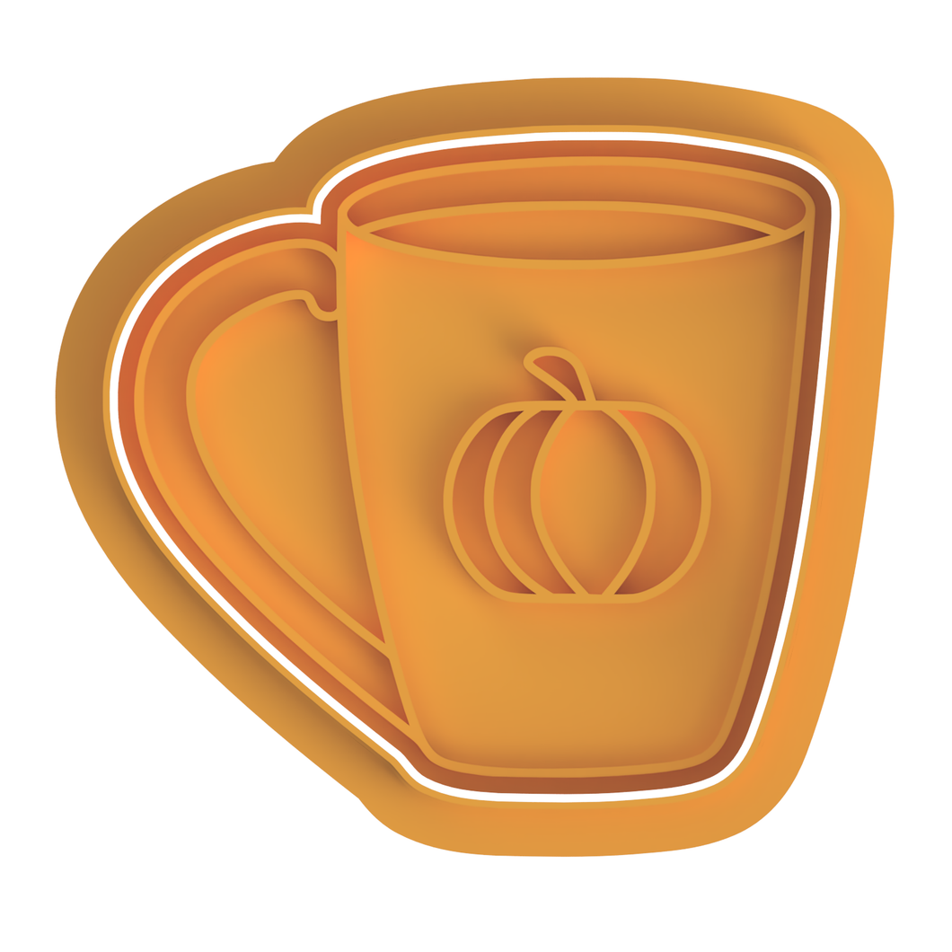 Pumpkin mug Cutter/Stamp