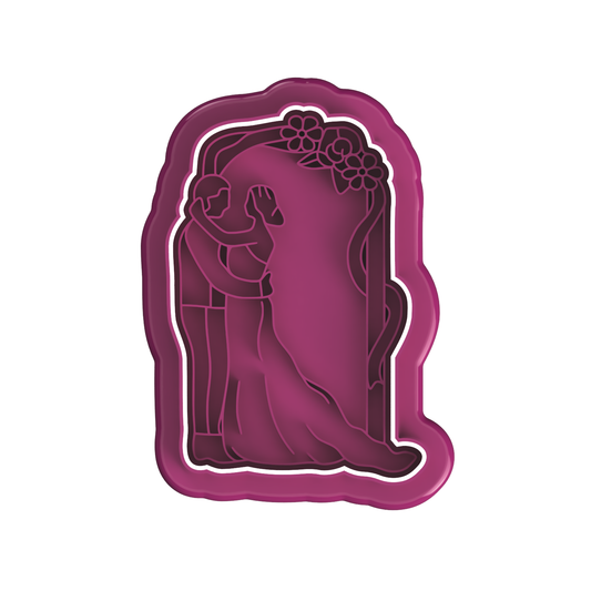 Wedding counple  Cutter/Stamp