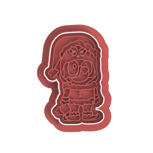 Bluey Christmas Cutter Stamps