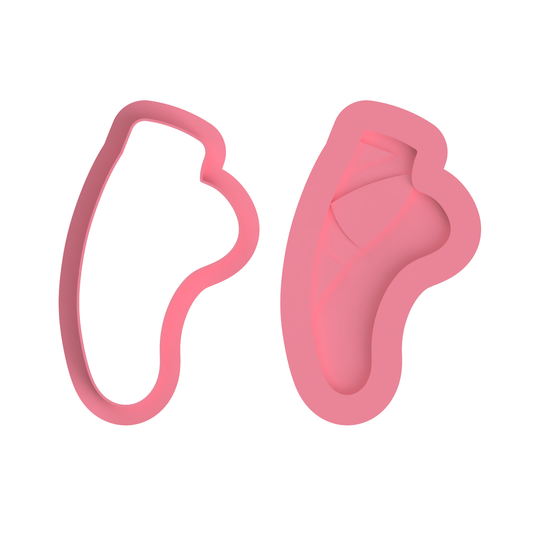 Ballet shoe Cutter/Stamp