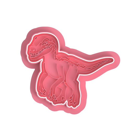 Velociraptor Cutter & Stamp