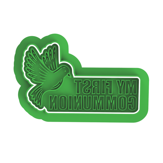 My First Communion with dove  Cutter/embosser