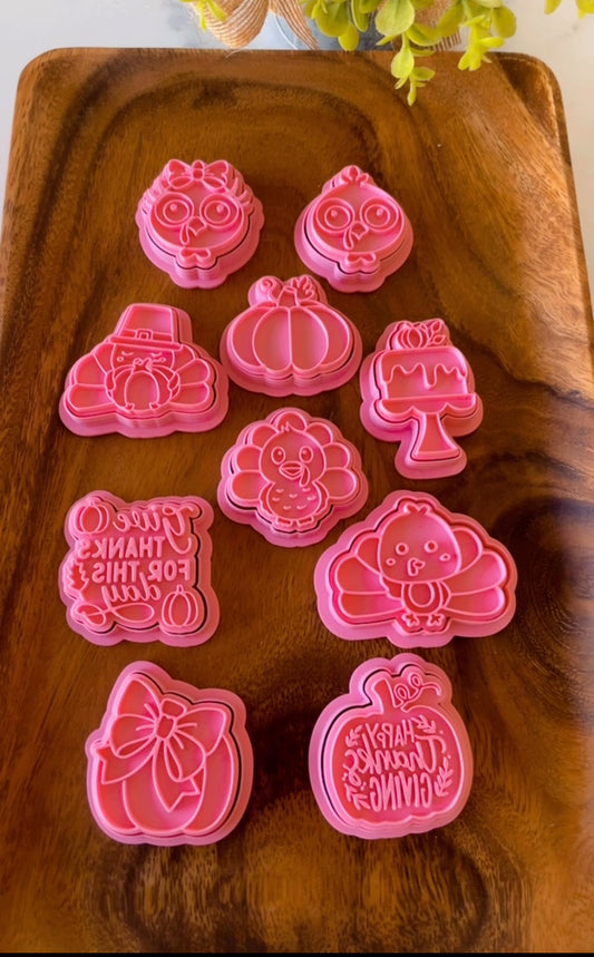 Thanksgiving Cutter/Stamp Set