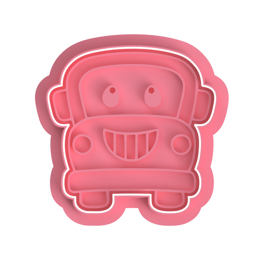 Happy Bus Cutter/Stamp
