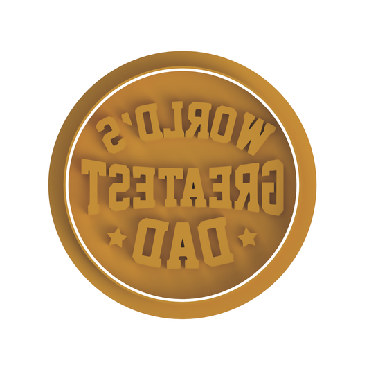 World's Greatest Dad stamp #6