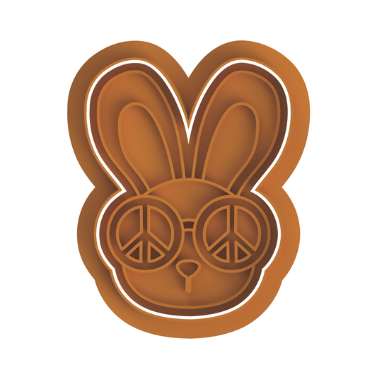 Peace bunny Cutter/Stamp