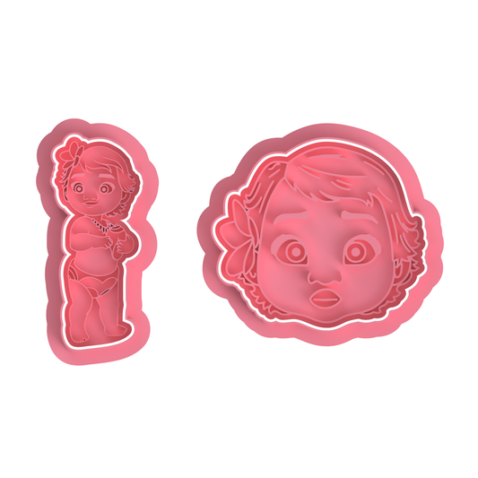 Baby Moana Cutter/Embossers