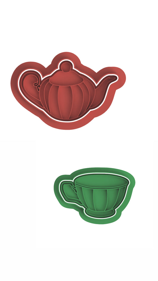 Tea Pot 1 cutter/embosser