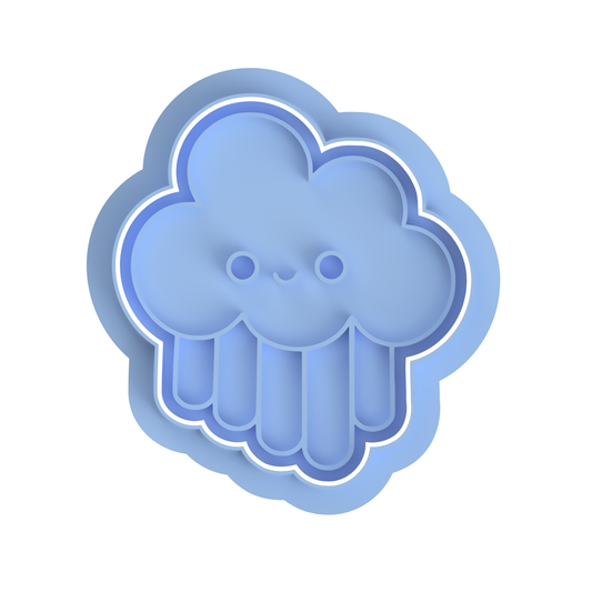 Cloud with rainbow Cutter/Embosser