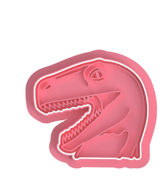 T-REX Dino Head Cutter & Stamp