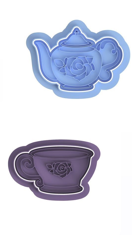 \Tea Pot 8 cutter/embosser