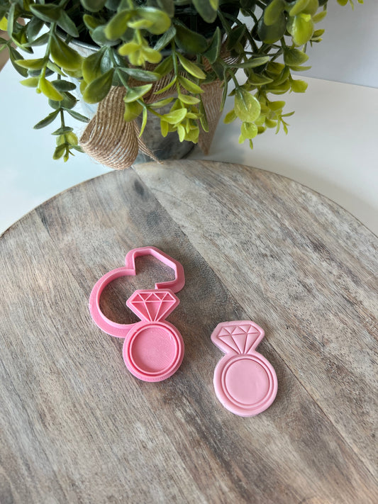 Diamond Ring Cutter/Embosser Set