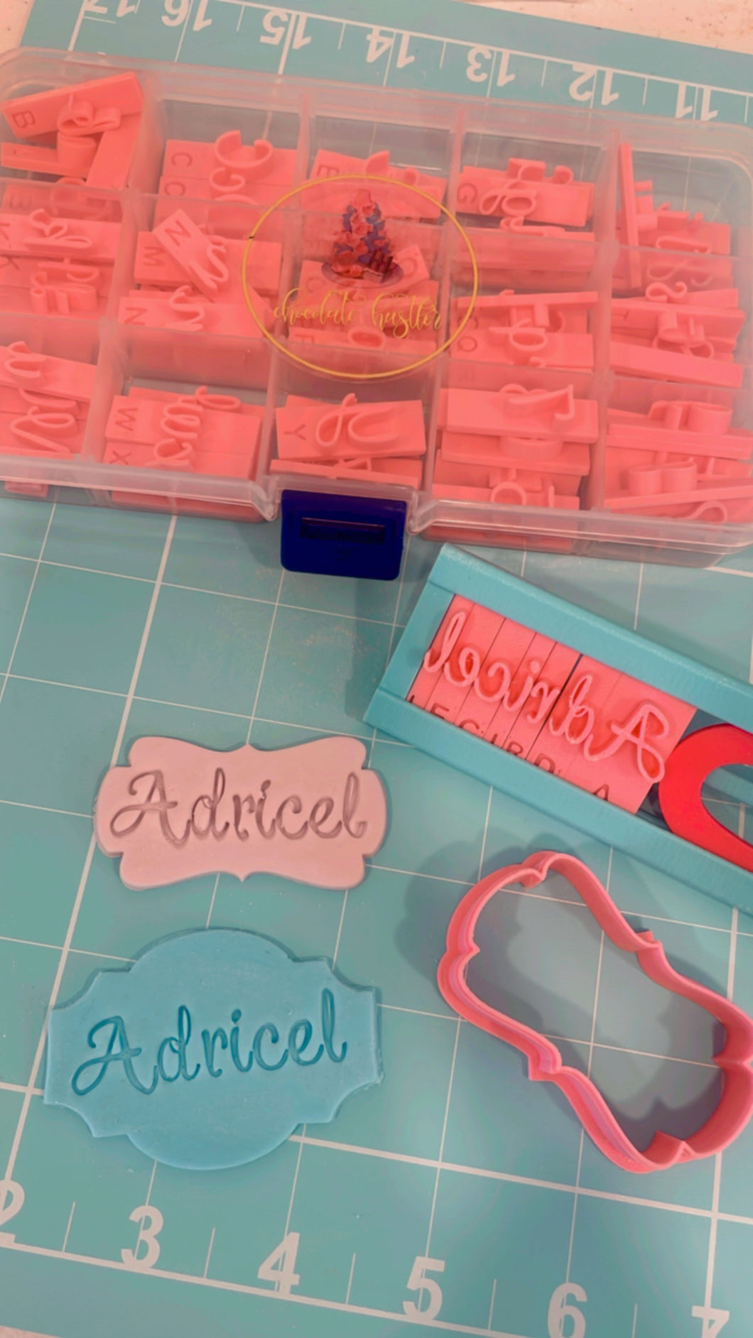 Rhyme Classic Font Set Stamps