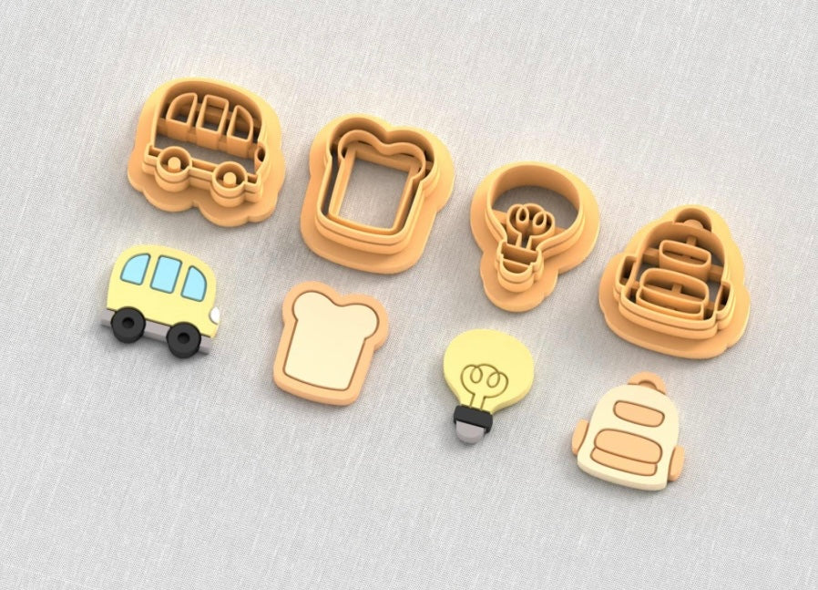 School mini stamps