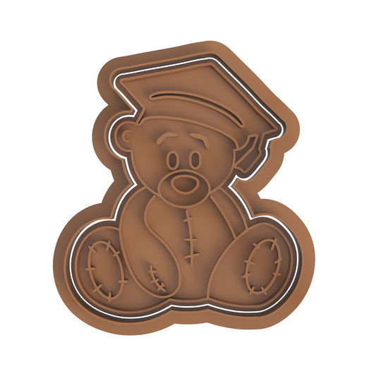 Graduation Bear Cutter/Embosser