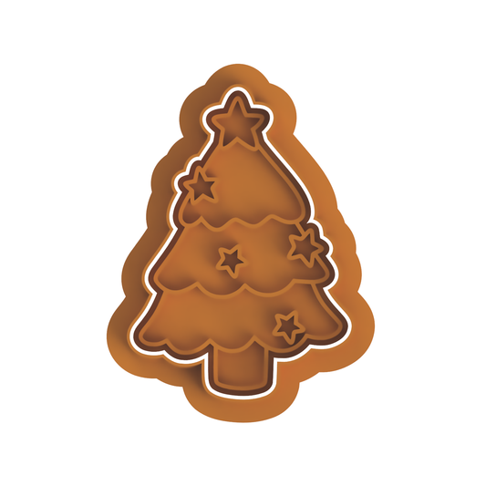 Christmas Tree #4 Cutter/Stamp