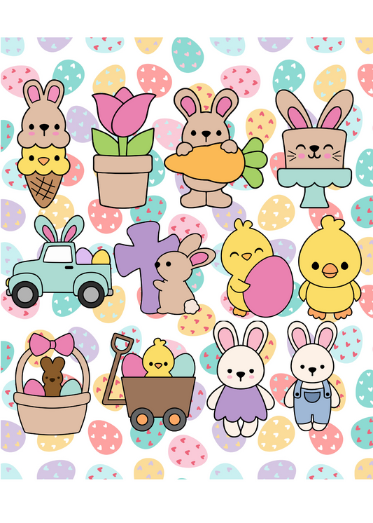 Easter Collection - Chunky Set Cutter/Stamp