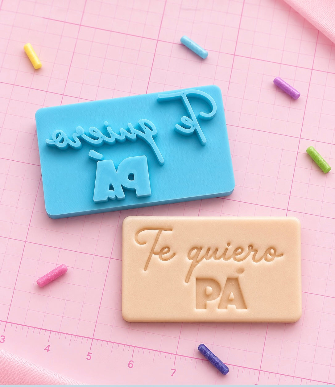 Te quiero pa stamp