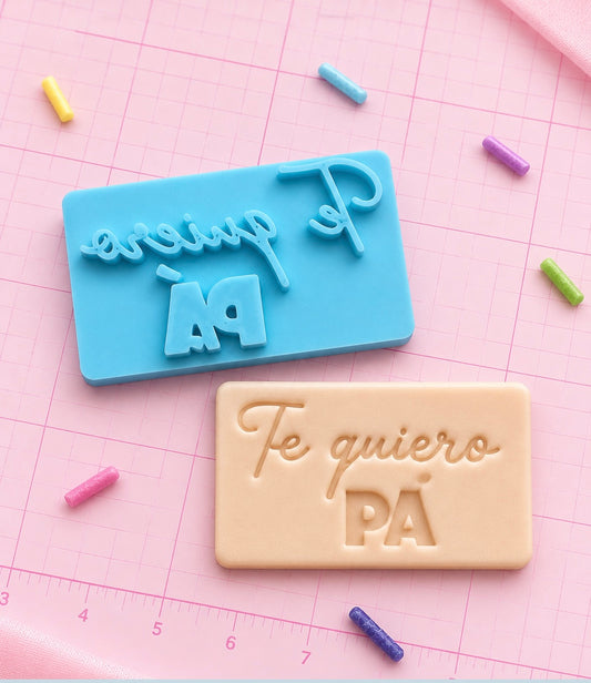Te quiero pa stamp