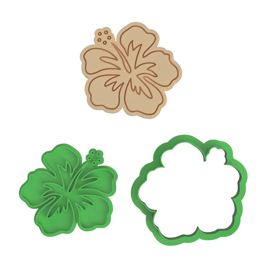 Tropical flower cutter/stamp